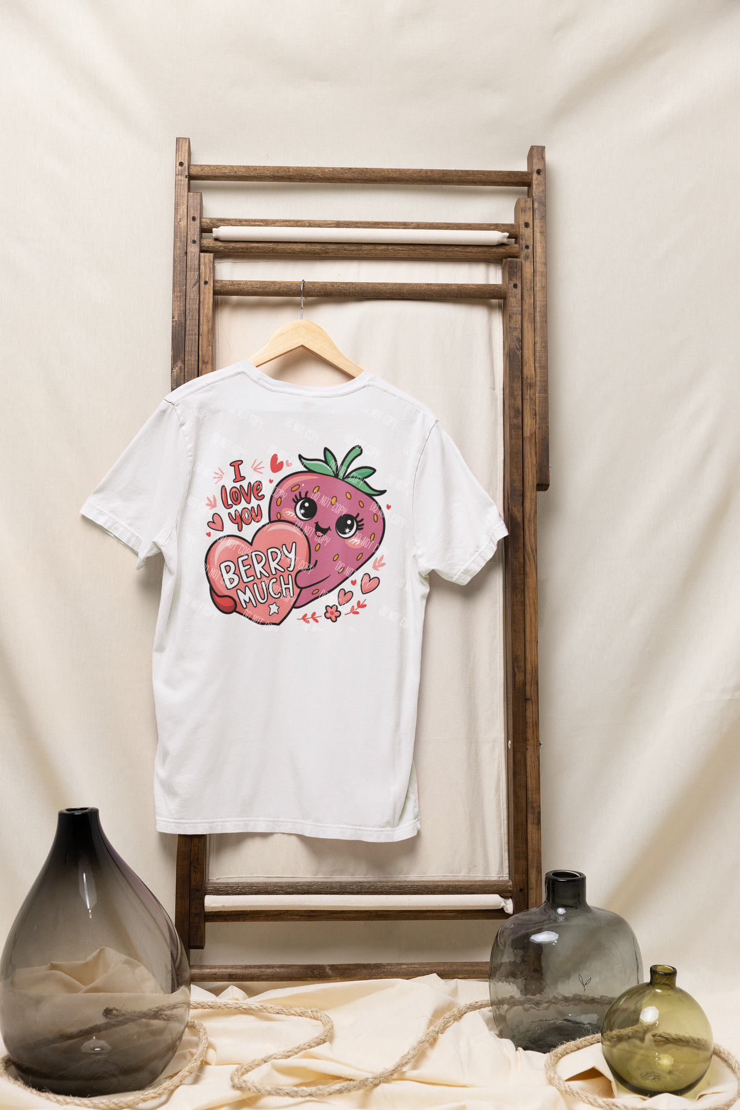 I love you Berry much Valentine T-shirt