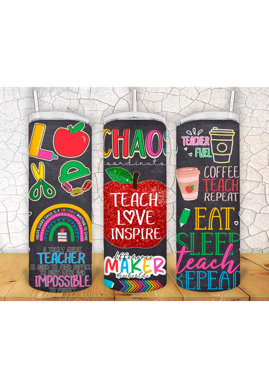 Teacher Appreciation 20oz Tumbler Gift