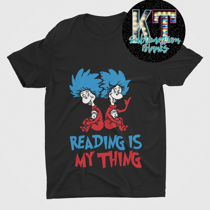Reading is my Thing Unisex T-shirt