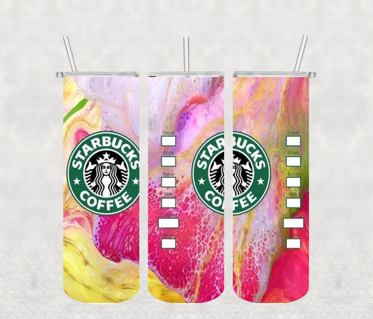 Pink Starbucks  20oz Tumbler