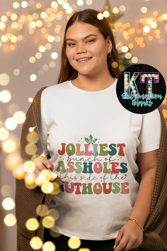 Jolliest bunch of Ass... Unisex T-shirt