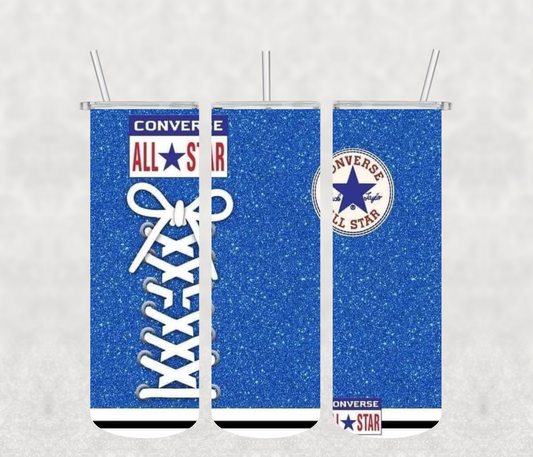 Converse blue 20oz Tumbler