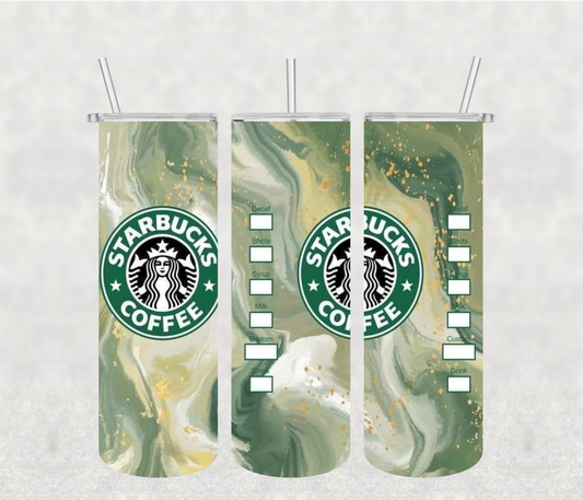 Green Starbucks 20oz Tumbler