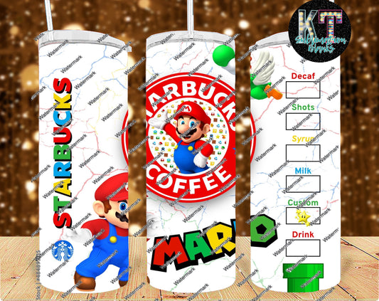 Mario B 20oz Tumbler