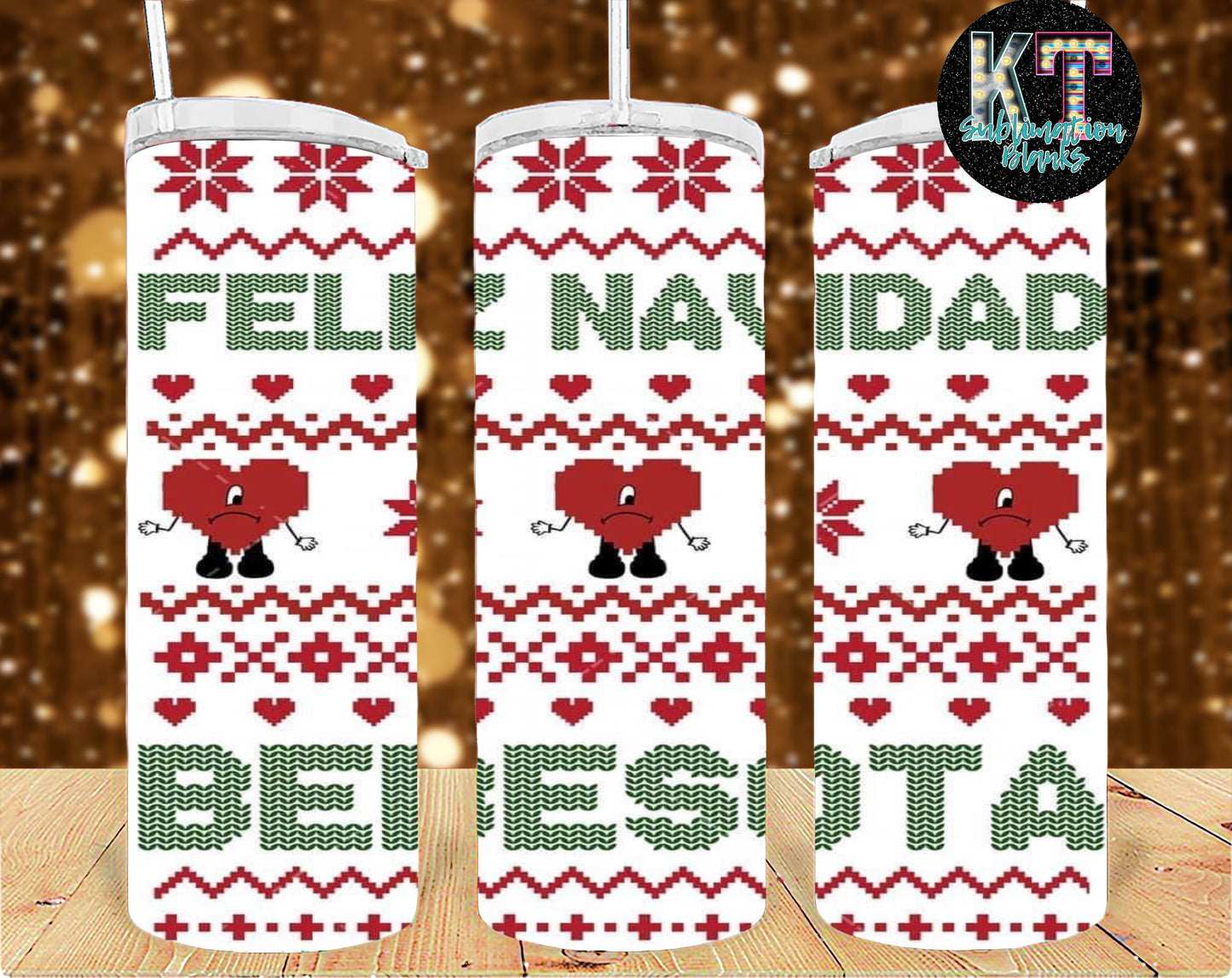 Feliz Navidad Bebesota 20oz Tumbler