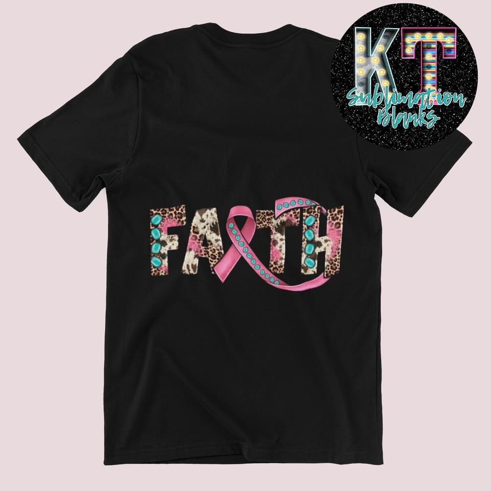 Faith pink  Unisex T-shirt