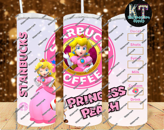 Princess Peach 20oz Tumbler