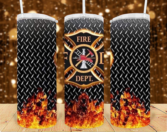 Fire Dept Tumbler