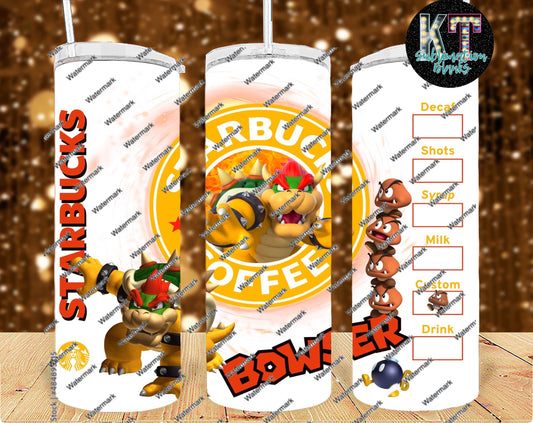 Bowser 20oz Tumbler