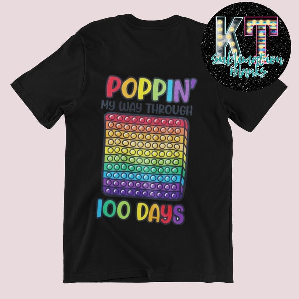 Popping 100 Days Unisex T-shirt