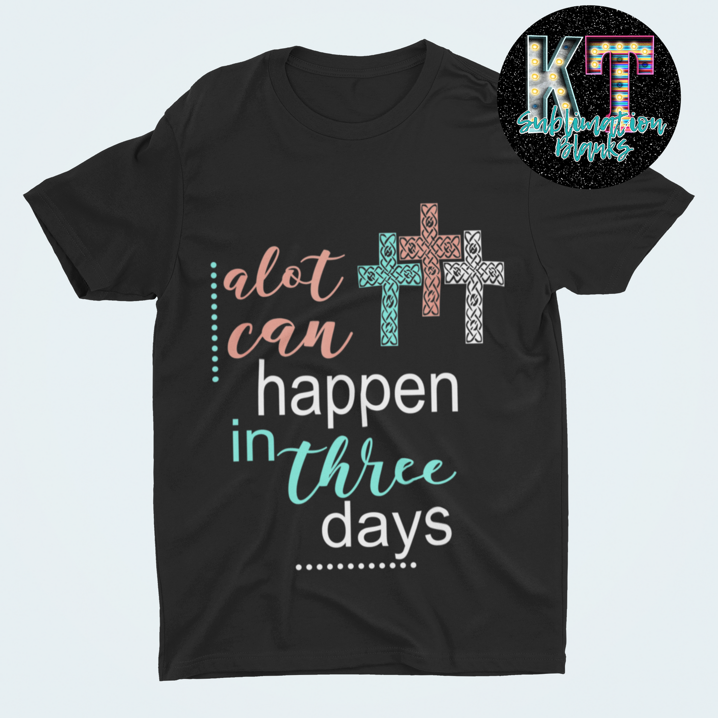 Alot Can happen in Three days  Unisex T-shirt
