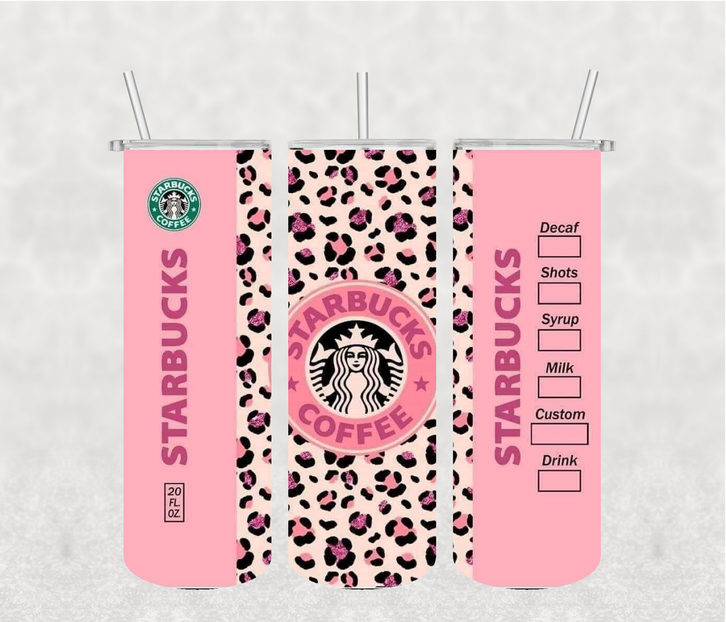 Pink Starbucks 20oz Tumbler