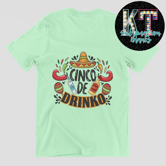 Cinco de Drinko  Unisex T-shirt