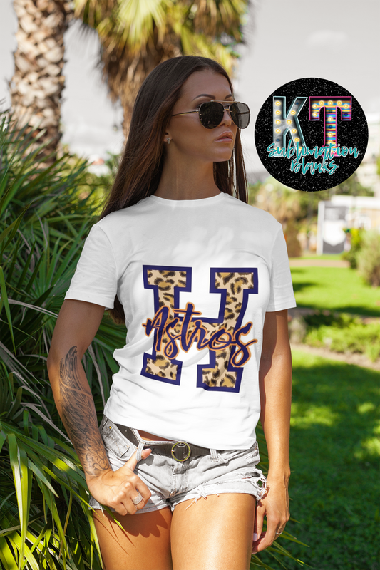 Cheeta H Baseball Astros  Unisex T-shirt