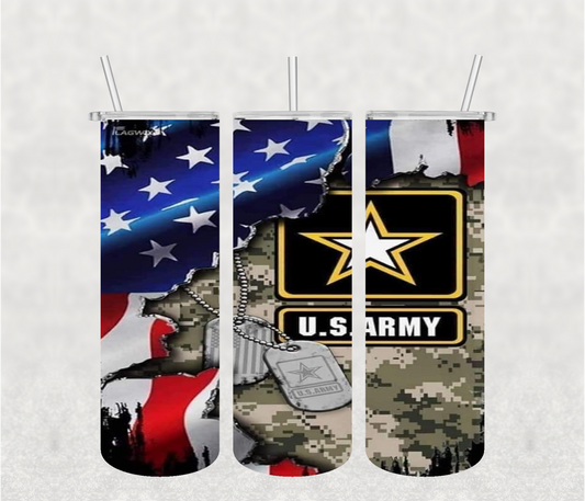 USA Army 20oz Tumbler